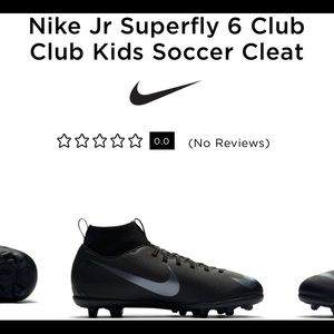 Nike Mercurial black 3Y